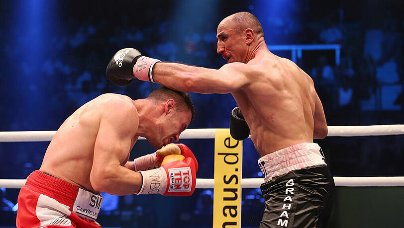 In dem Dauerduell mit Stieglitz hat Abraham drei der vier Kämpfe gewonnen. Einen weiteren soll es nicht geben. In dem Dauerduell mit Stieglitz hat Abraham drei der vier Kämpfe gewonnen. Einen weiteren soll es nicht geben.