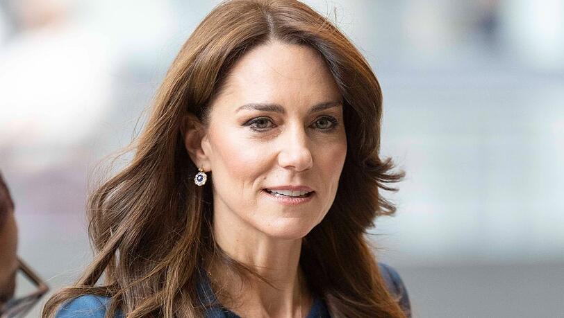 Prinzessin Kate, hier im Dezember 2023, ist zum ersten Mal seit ihrer Operation wieder in der Öffentlichkeit gesehen worden.