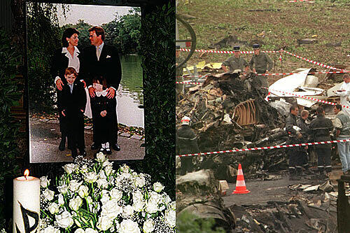 Die Familie starb beim Flugzeugabsturz am 25. Juli 2000