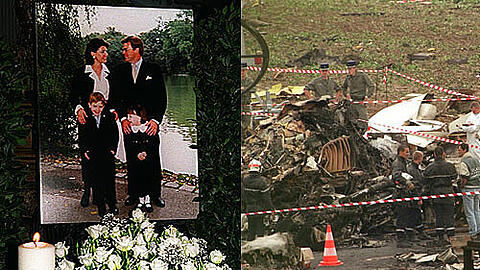 Die Familie starb beim Flugzeugabsturz am 25. Juli 2000