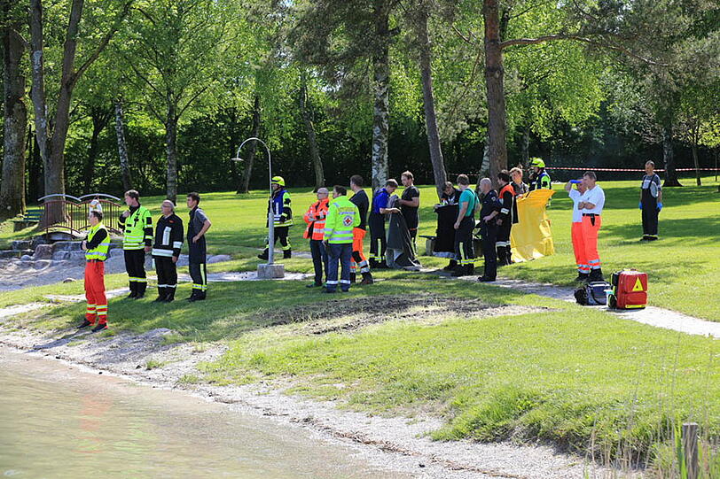 Am Samstag ertrank ein junger Migrant am Tachinger See