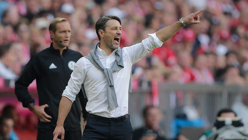 Niko Kovac steht mit dem FC Bayern derzeit bei sieben Siegen. Niko Kovac steht mit dem FC Bayern derzeit bei sieben Siegen.