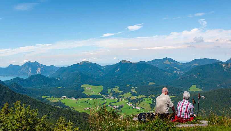 Der Staffel bietet unerwartet viel Panorama. Der Staffel bietet unerwartet viel Panorama.