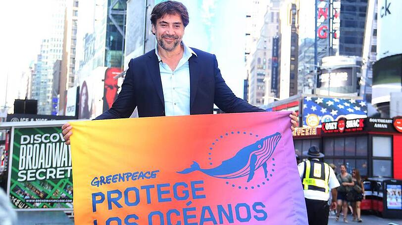 Hat auch abseits des Piratengewerbes ein Herz für die Ozeane: Javier Bardem