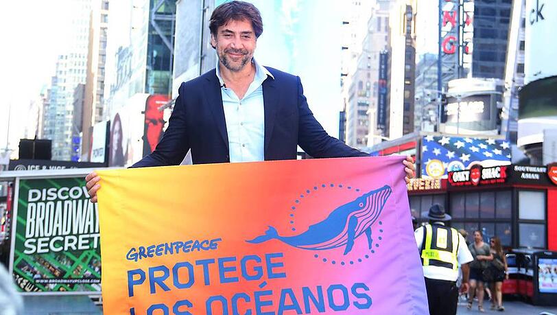 Hat auch abseits des Piratengewerbes ein Herz für die Ozeane: Javier Bardem Hat auch abseits des Piratengewerbes ein Herz für die Ozeane: Javier Bardem