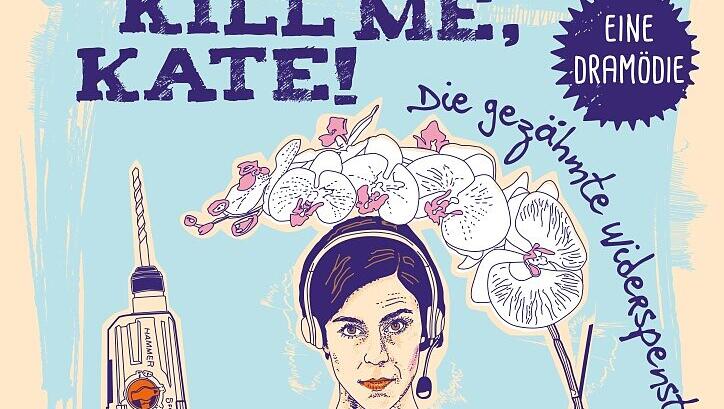 "Kill me Kate" heißt die Dramödie von und Mit Inka Meyer - zu sehen in der Mohr-Villa Freimann. "Kill me Kate" heißt die Dramödie von und Mit Inka Meyer - zu sehen in der Mohr-Villa Freimann.