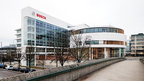 Das 90er-Jahre-Bürohaus wird der neue Bosch-Standort in Neuperlach.