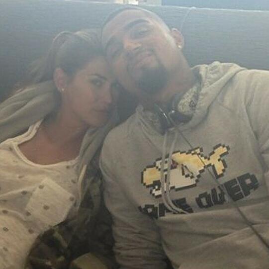 Das Model Melissa Santa ist mit Schalkes Kevin Prince Boateng zusammen. Die beiden erwarten ein Kind.