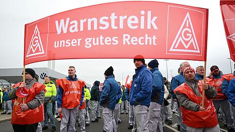 Bei VW gab es 2024 zahlreiche Warnstreiks. (Symbolbild)