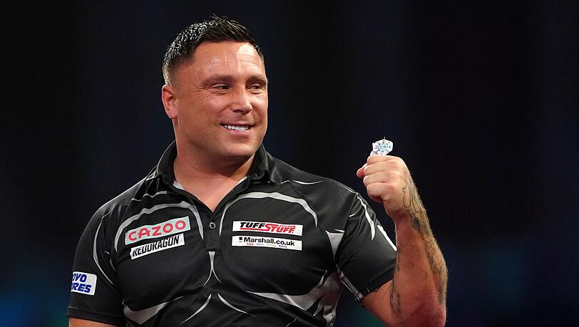 Gerwyn Price muss heute bei der Darts-WM wieder ran.