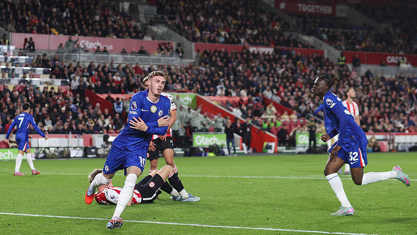 Der FC Chelsea um Super-Star Cole Palmer spielten am Wochenende 2:2 gegen Brentford. Der FC Chelsea um Super-Star Cole Palmer spielten am Wochenende 2:2 gegen Brentford.