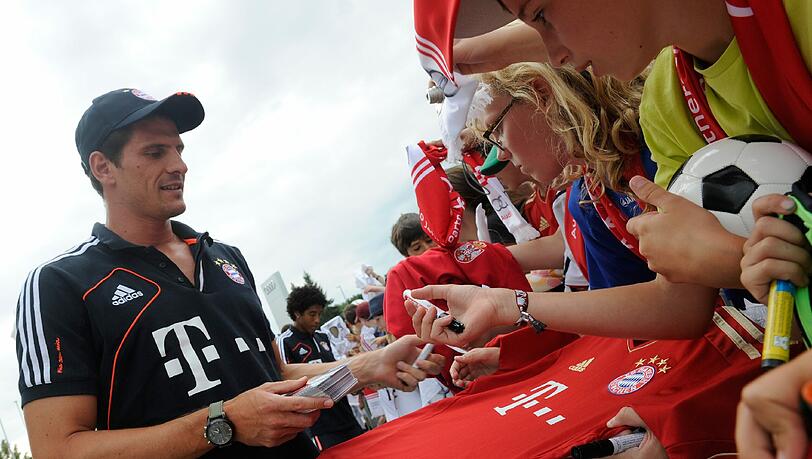 Mario Gomez: Beliebt bei den Fans, bei Uli Hoeneß momentan in der Kritik. Mario Gomez: Beliebt bei den Fans, bei Uli Hoeneß momentan in der Kritik.