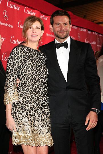 Bradley Cooper mit Julia Roberts