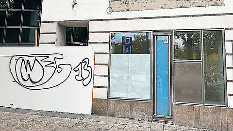 Hier gibt's kein Geld mehr: Die Hypovereinsbank-Filiale am Goetheplatz hat dauerhaft geschlossen.
