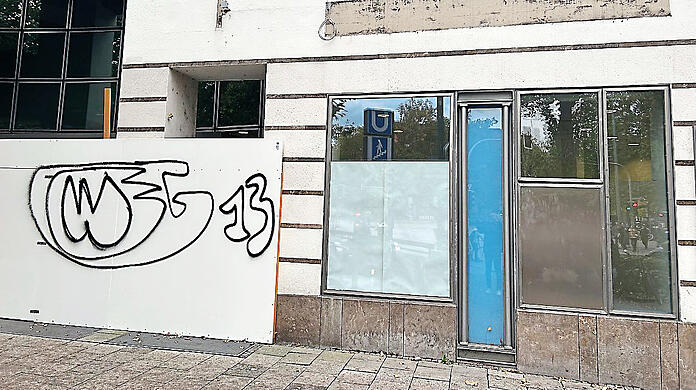 Hier gibt's kein Geld mehr: Die Hypovereinsbank-Filiale am Goetheplatz hat dauerhaft geschlossen.