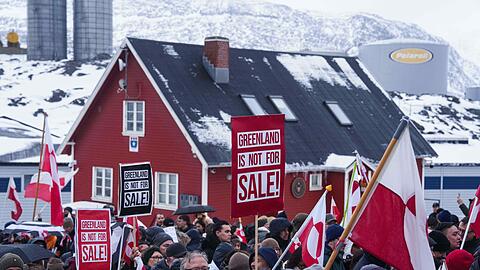 Trumps Vorgehen stie&szlig; nicht nur in Gr&ouml;nland auf Unmut. (Archivbild)