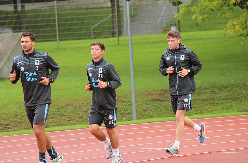 Die Spieler des TSV 1860 München bei Laktattest - die Bilder