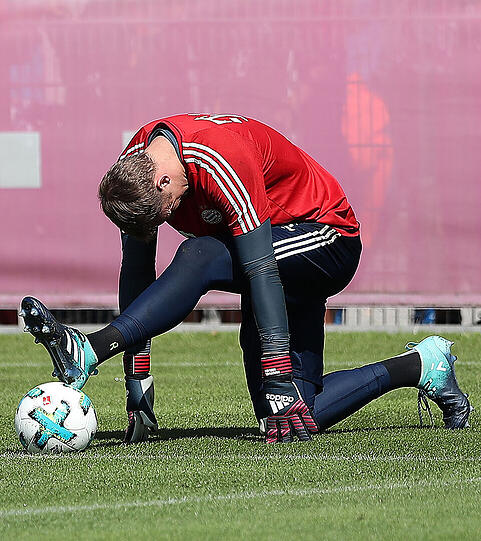 Auf dem Weg zurück ins Bayern-Tor: Manuel Neuer.