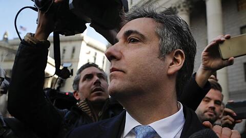 Michael Cohen, Ex-Anwalt des heutigen US-Präsidenten Trump soll nach Auffassung der Staatsanwalt für längere Zeit ins Gefängnis.