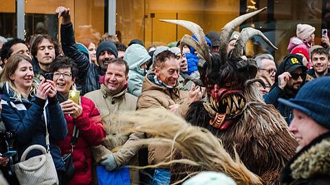Großes Schauspiel in der Altstadt.
