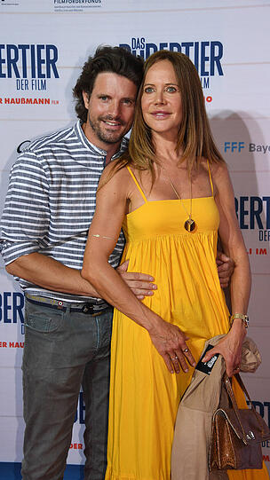 Doreen Dietel mit Ehemann Tobias Guttenberg.