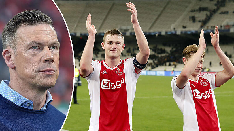 Könnten sich die beiden Ajax-Youngster Matthijs De Ligt (m.) und Frenkie De Jong (r.) einen Wechel nach München überhaupt vorstellen? Erik Meijer bezweifelt das.