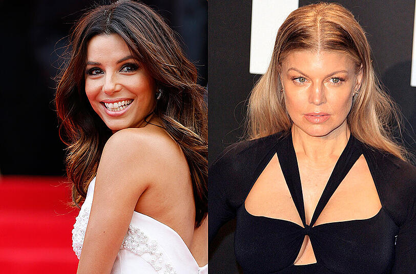 Eva Longoria und Fergie (1975)