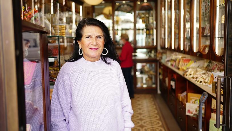Marion Schmöller im Fruchthaus (Rindermarkt 10). Marion Schmöller im Fruchthaus (Rindermarkt 10).