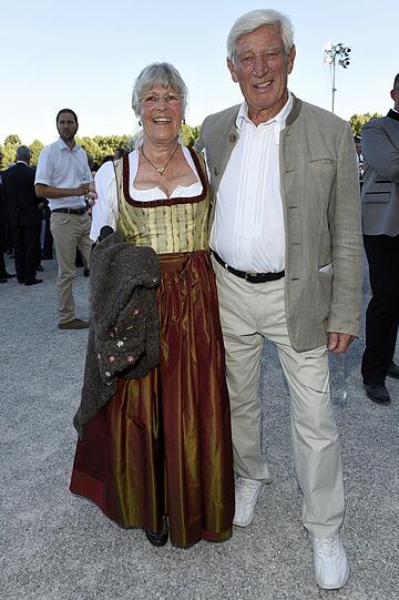 Siegfried Rauch mit Frau Karin