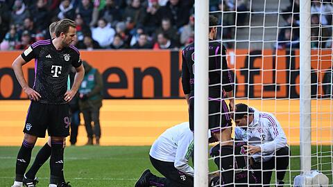 Auch Bayern-Flügelspieler Kingsley Coman hat sich verletzt.