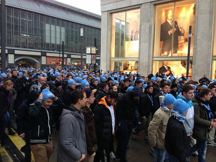 Löwen-Fans in Berlin - Die Bilder