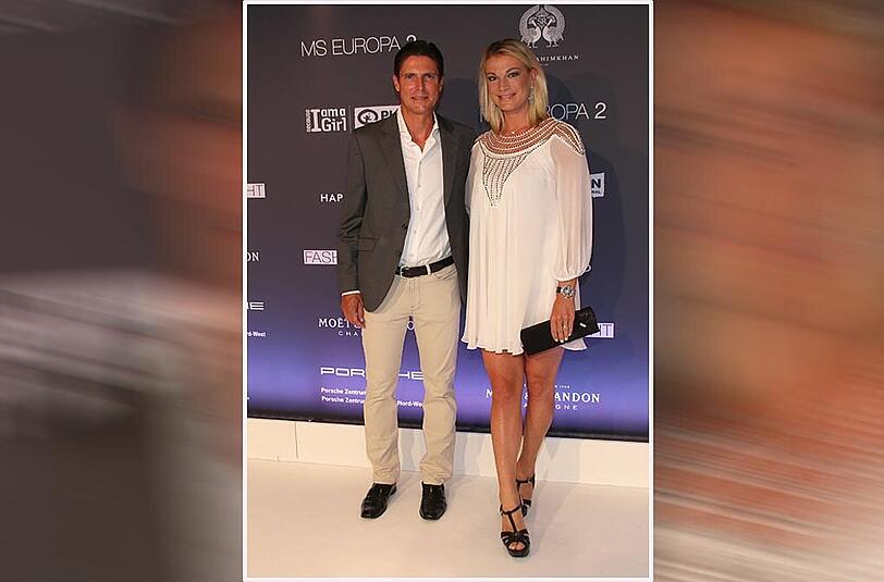 Maria Höfl-Riesch und ihr Mann Marcus.