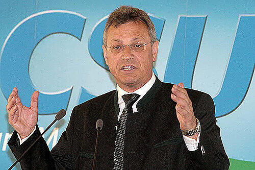 Kultusminister Siegfried Schneider