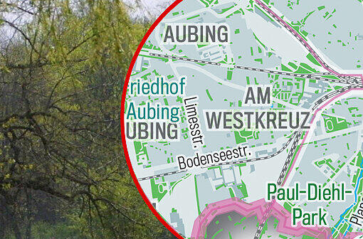 Viel Grün zwischen Grau: Die Bilderstrecke zeigt, wo es in München Parks, Grün- und Erholungsflächen gibt &ndash; und wo Wasser.