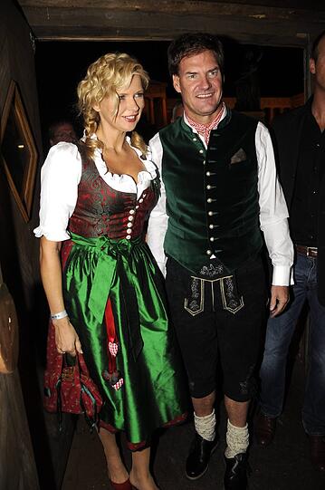 Veronica Ferres und Carsten Maschmeyer auf dem Oktoberfest 2009.