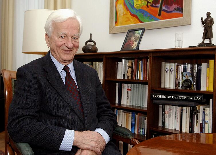 Von 1984 bis 1994 sechster Bundespräsident der Bundesrepublik Deutschland: Richard von Weizsäcker.