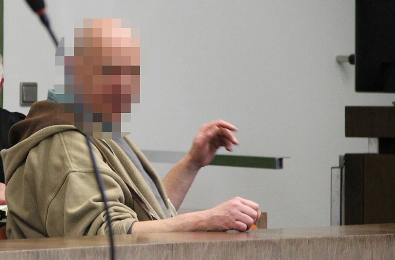Der Angeklagte: Ihm wird Vergewaltigung vorgeworfen.