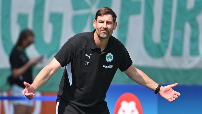 Hat Lust auf den Auftakt in den DFB-Pokal: Fürths Trainer Thomas Kleine.