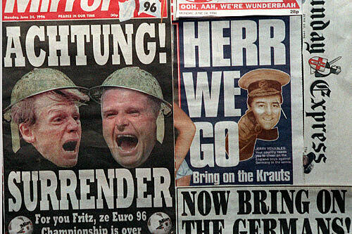 Geschmacklos? Die Schlagzeilen der englischen Presse zur WM