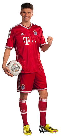 Das sind die neuen Heimtrikots des FC Bayern für die Saison 2013-2014.