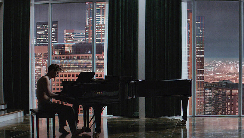 Jamie Dornan als Christian Grey in "Fifty Shades of Grey" Jamie Dornan als Christian Grey in "Fifty Shades of Grey"