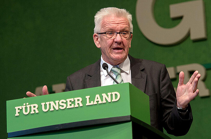 Baden-Württembergs Ministerpräsident Winfried Kretschmann (Bündnis 90/Die Grünen).