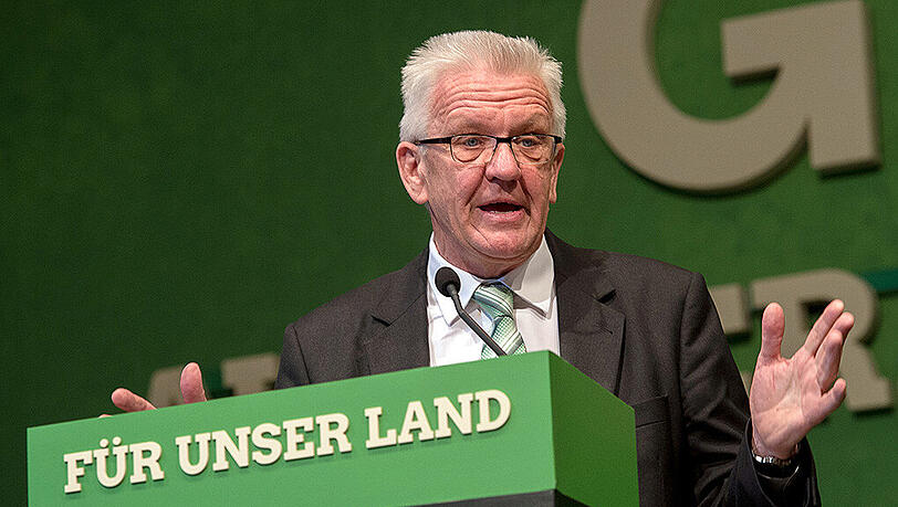 Baden-Württembergs Ministerpräsident Winfried Kretschmann (Bündnis 90/Die Grünen). Baden-Württembergs Ministerpräsident Winfried Kretschmann (Bündnis 90/Die Grünen).