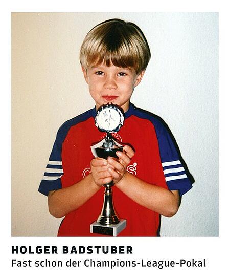 Früh übt sich: Holger Badstuber.