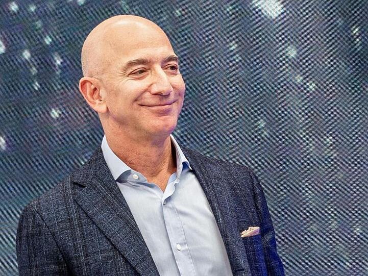 Hat gut lachen: Amazon-Chef Jeff Bezos. Sein Konzern ist ganz klar einer der Gewinner der Krise.