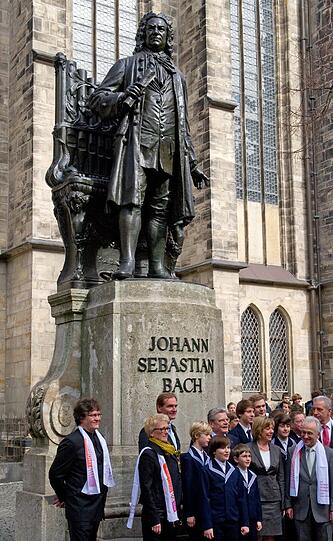 Bundespräsident Joachim Gauck hat am Dienstag am Festakt zum 800-jährigen Bestehen des Thomanerchors in Leipzig teilgenommen - die Bilder.