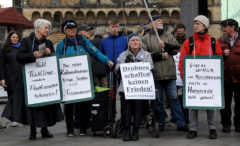 Ostermarsch in Bremen.