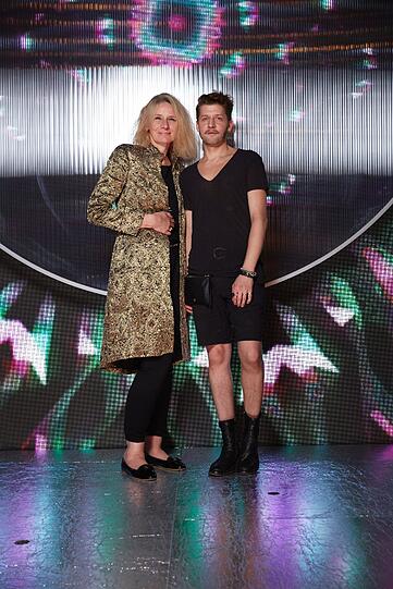 Dreamteam: Vorstand Sibylle Schön, Designer Christian Beck.