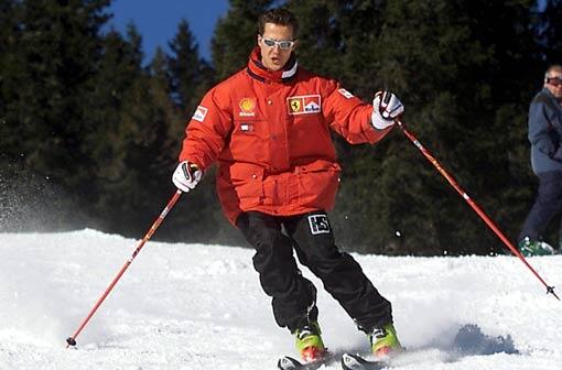 Michael Schumacher gilt als guter Skifahrer. Dieses Archivbild zeigt ihn im Jahr 2000 in Madonna di Campiglio.