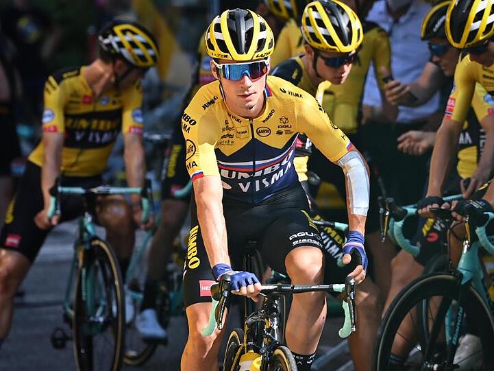 Jumbo-Visma-Kapitän Primoz Roglic rechnet sich gute Chancen auf den Tour-Sieg aus.